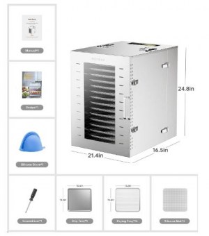 deshidratado 16 bandejas - 2
